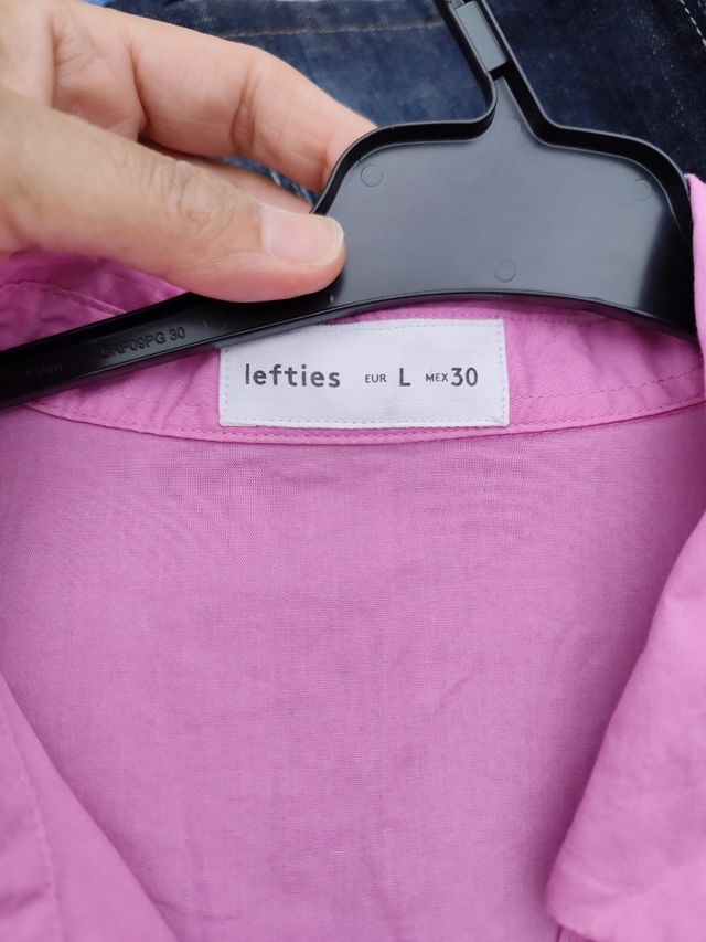 Vestido rosa mujer Lefties t L