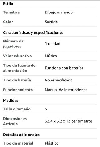 Microfono de juguete