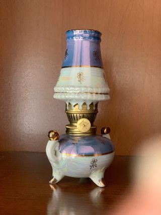 Candil de porcelana japonesa pintado a mano