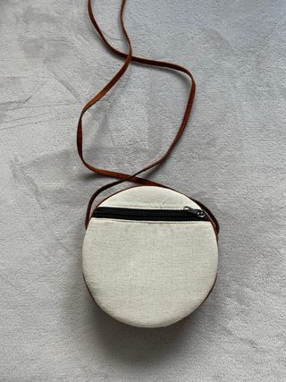 Bolso étnico redondo