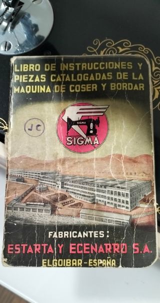 Máquina coser Sigma año 1955 automatizad