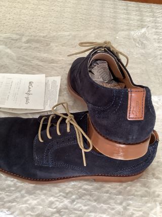 Zapatos vestir/comunión Tizzas T38 azul