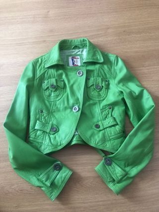 Cazadora piel Juan Blanco