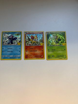 Carta pokemon 25 aniversario