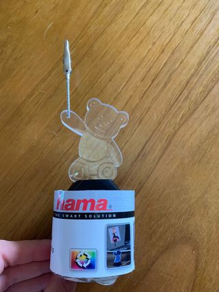 Porta fotos urso led usb