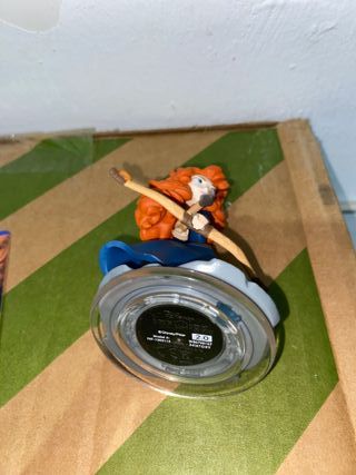 Figura Merida+carta+2 discos Disney Infinity