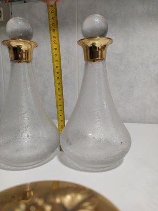 Juego de tocador - cristal