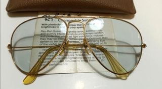 Vintage Ray Ban Transitions Changeables