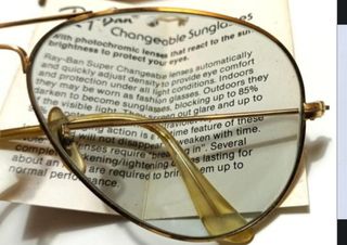 Vintage Ray Ban Transitions Changeables