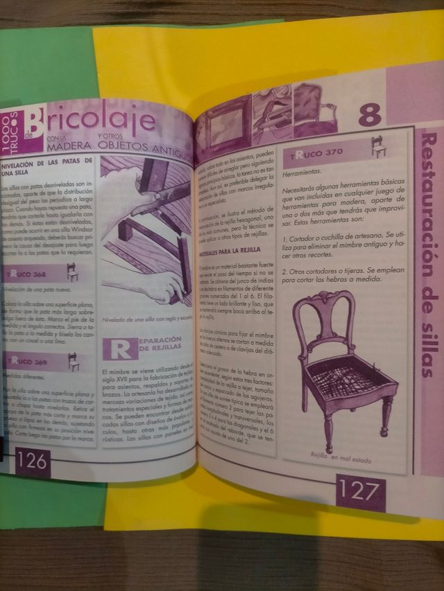4 Libros Bricolaje.