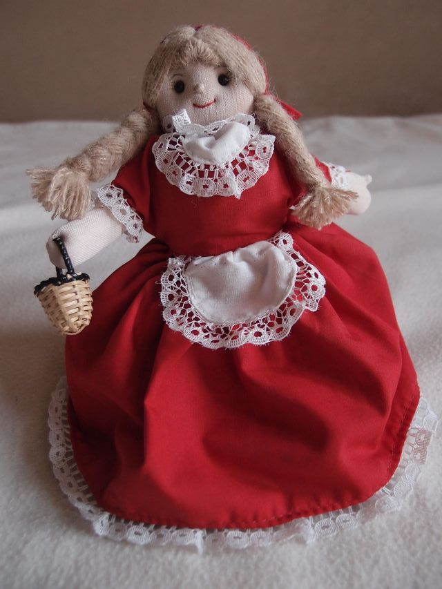 Muñeca de trapo reversible 3 en 1