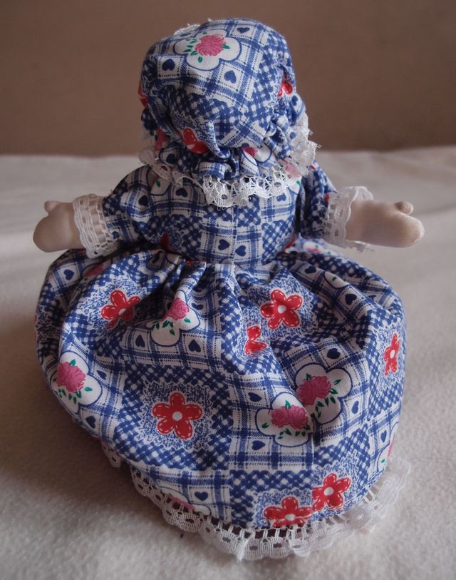 Muñeca de trapo reversible 3 en 1