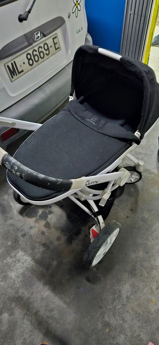 Carrito tuktuk y quinny buzz trio