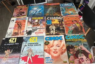Comics antiguos variados