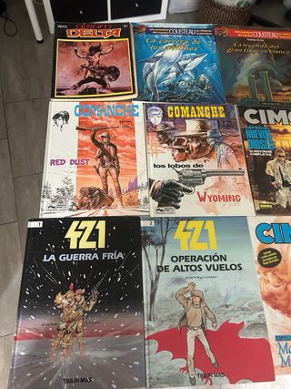 Comics antiguos variados