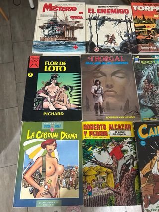 Comics antiguos variados