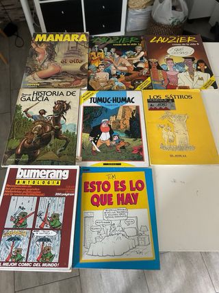 Comics antiguos variados