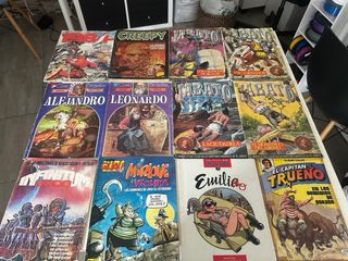 Comics antiguos variados