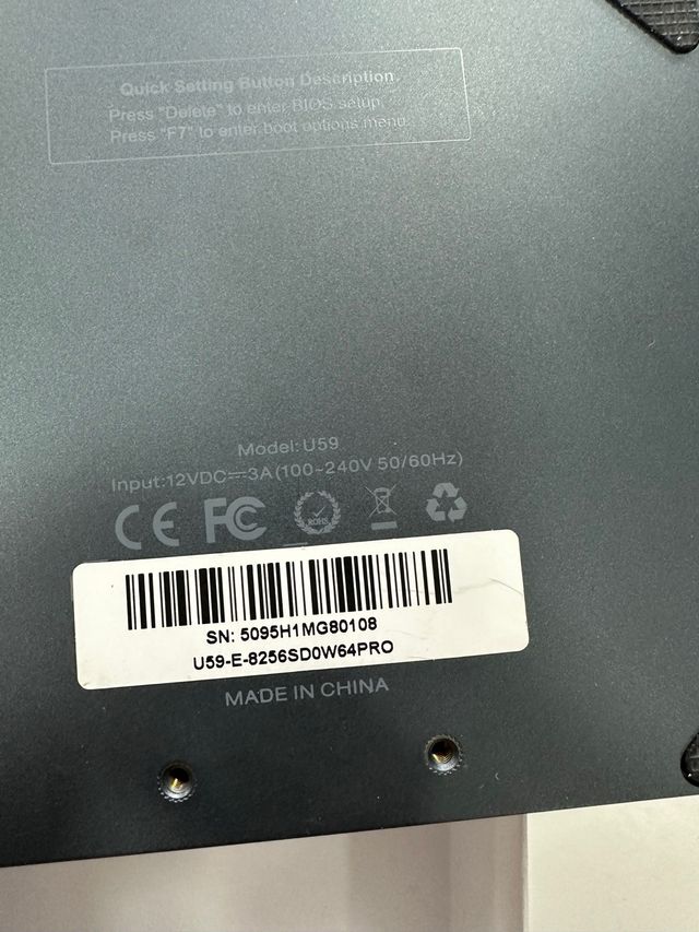 Beelink U59 - Mini PC#G80108