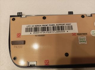 Panel control impresora Xerox 3100MFP