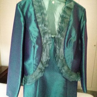 Conjunto Vestido chaqueta de fiesta  