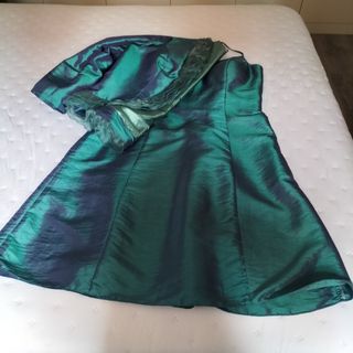 Conjunto Vestido chaqueta de fiesta  