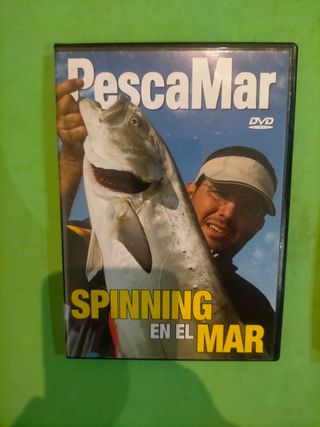 5 DVDs Pesca Mar.