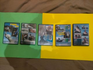 5 DVDs Pesca Mar.