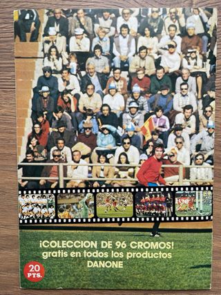 Album cromo Futbol en Accion Danone 82