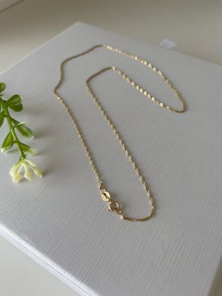 Cadena oro 18 kt. 42 cm largo