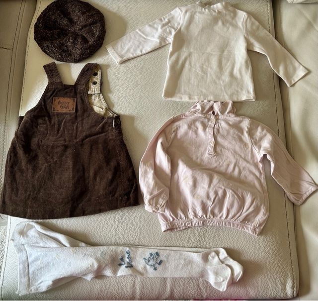 ABITO, MUTANDINE, CAPPELLO E 2 MAGLIETTE PER BAMBINI