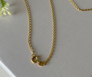 Cadena oro 18 kt. 40 cm largo