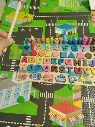 Juguete interactivo 3D en Madera