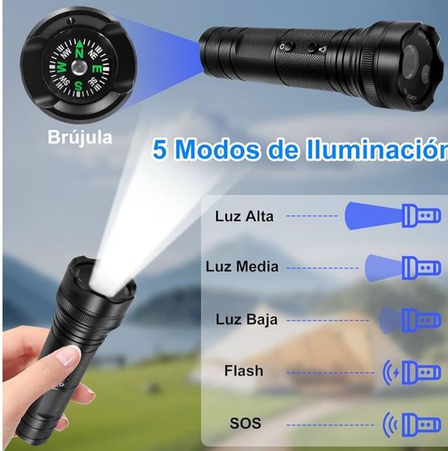 Linterna con cámara