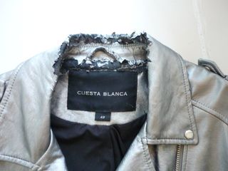 CAZADORA BIKER MUJER T-42