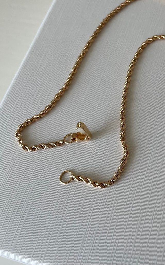 Collar oro 18 kt. 60 cm largo