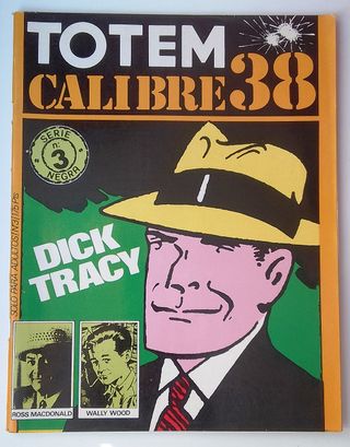 TOTEM CALIBRE 38 No 3 SERIE NEGRA revista comics
