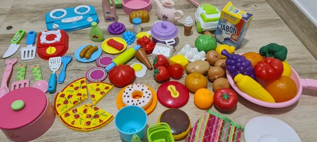 Conjunto de electrodomésticos juguete
