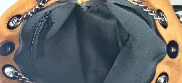 fabuloso bolso boho chic piel auténtica