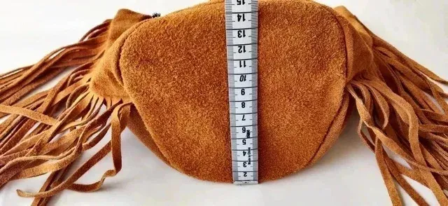 fabuloso bolso boho chic piel auténtica