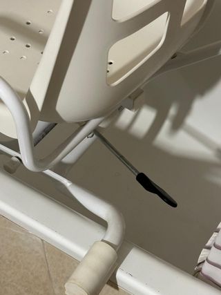 Silla giratoria ortopédica bańera.