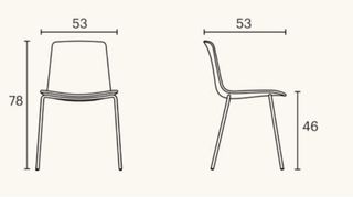 SILLAS LOTTUS ENEA Design MARRÓN