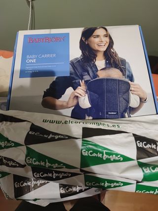 Mochila portabebe Babybjorn one.