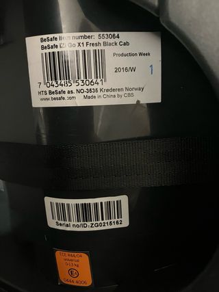 Grupo 0 besafe Izi Go X1