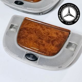 Plafones Mercedes S w220 traseros madera