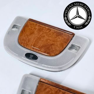 Plafones Mercedes S w220 traseros madera