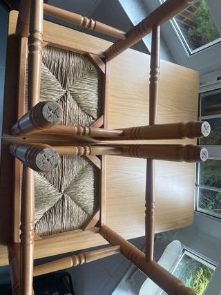 Mesa tipo libro para cocina