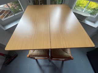 Mesa tipo libro para cocina