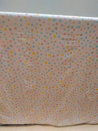 Funda nórdica ,preciosa con dos estampad