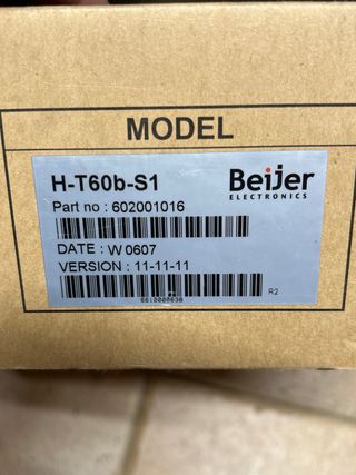 PANEL ELECTRONICS OPERATOR BEIJER HSeries HMI HT60bS1 HT60BS HMI